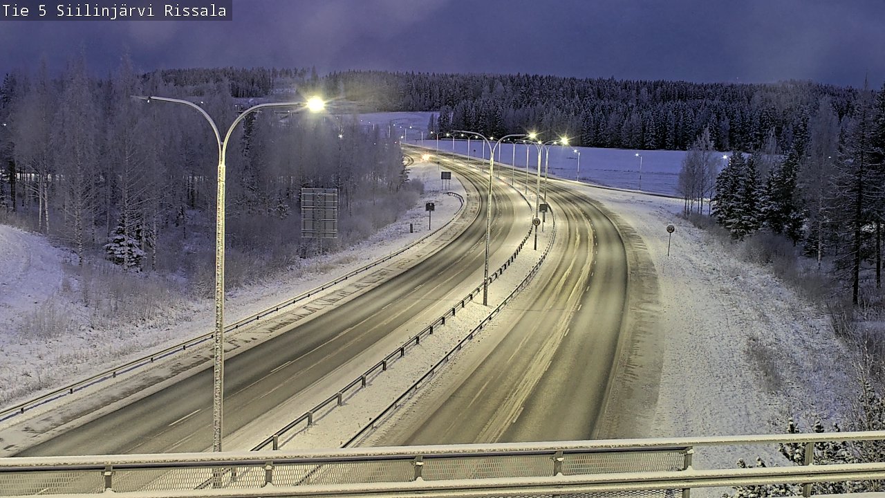 Kelikamerat Kuva Tie 5 Siilinjärvi, Rissala, Siilinjärvi, Pohjois-Savo