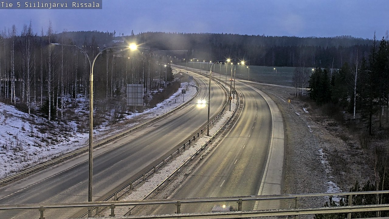 Kelikamerat Kuva Tie 5 Siilinjärvi, Rissala, Siilinjärvi, Pohjois-Savo