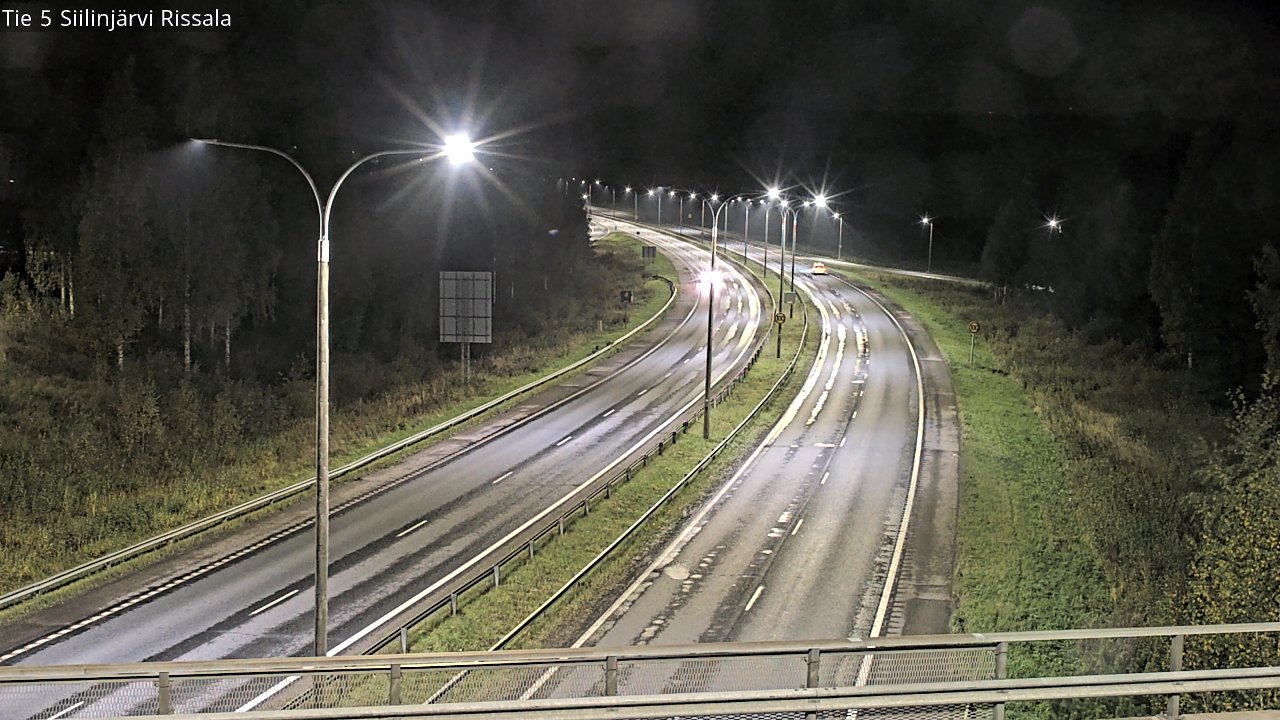 Weather Camera Image Road 5 Siilinjärvi, Rissala, Siilinjärvi, Pohjois-Savo