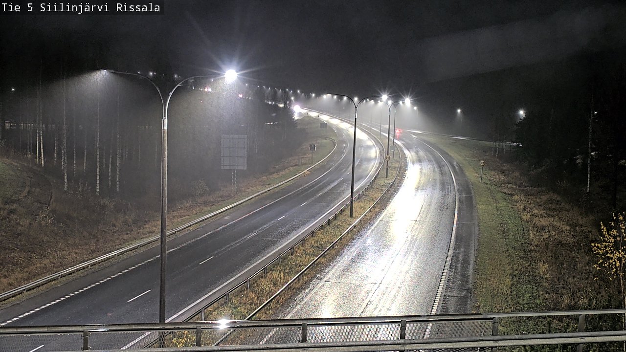 Weather Camera Image Road 5 Siilinjärvi, Rissala, Siilinjärvi, Pohjois-Savo