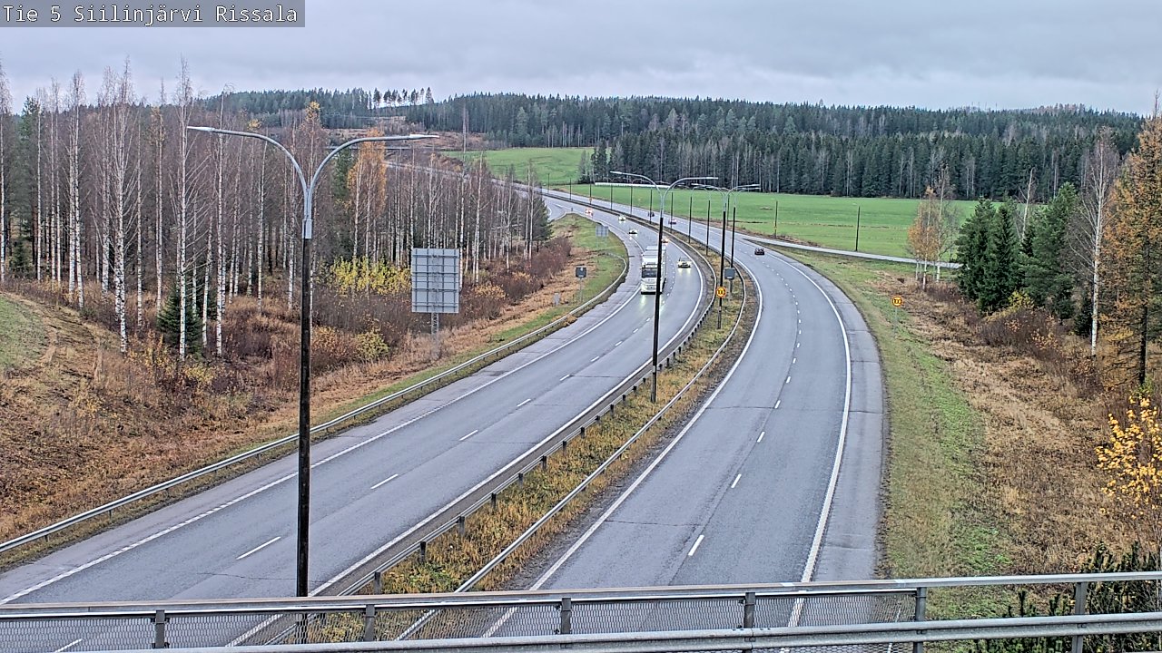 Weather Camera Image Väg 5 Siilinjärvi, Rissala, Siilinjärvi, Pohjois-Savo
