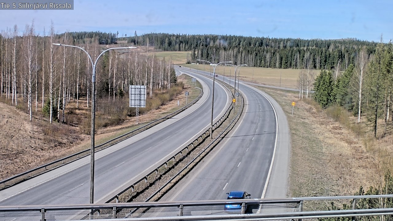 Weather Camera Image Väg 5 Siilinjärvi, Rissala, Siilinjärvi, Pohjois-Savo