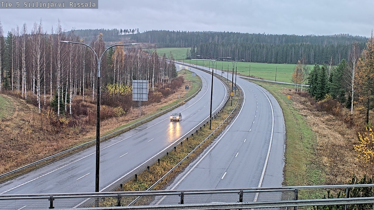 Weather Camera Image Väg 5 Siilinjärvi, Rissala, Siilinjärvi, Pohjois-Savo
