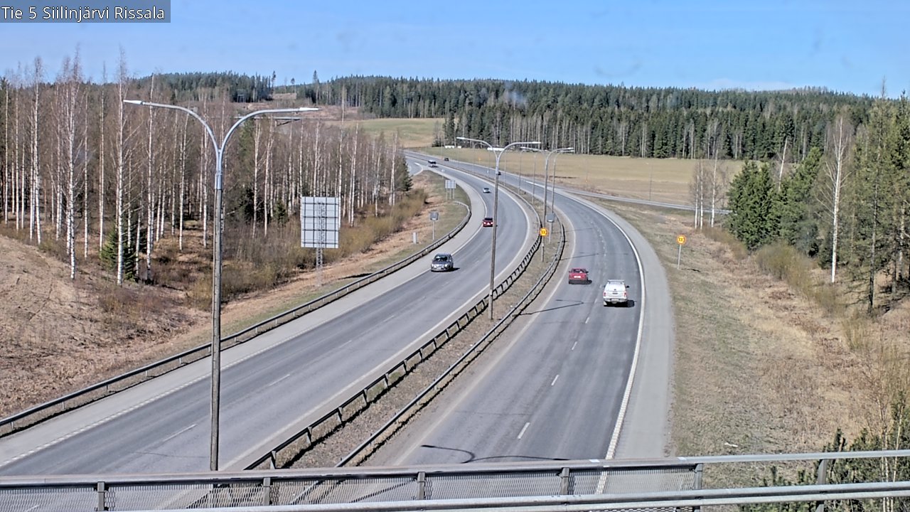 Weather Camera Image Väg 5 Siilinjärvi, Rissala, Siilinjärvi, Pohjois-Savo