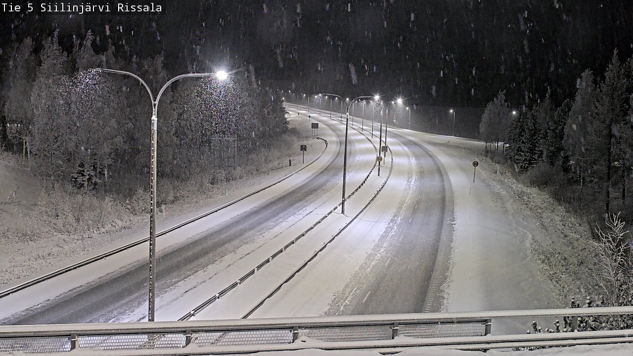 Kelikamerat Kuva Tie 5 Siilinjärvi, Rissala, Siilinjärvi, Pohjois-Savo