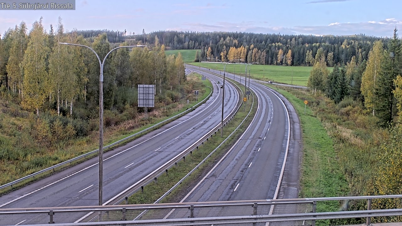 Weather Camera Image Road 5 Siilinjärvi, Rissala, Siilinjärvi, Pohjois-Savo