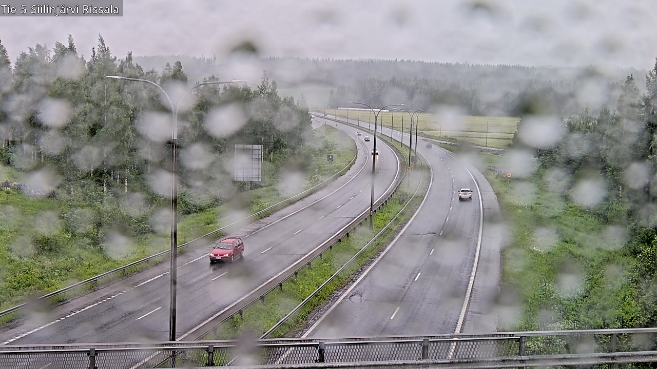 Weather Camera Image Väg 5 Siilinjärvi, Rissala, Siilinjärvi, Pohjois-Savo