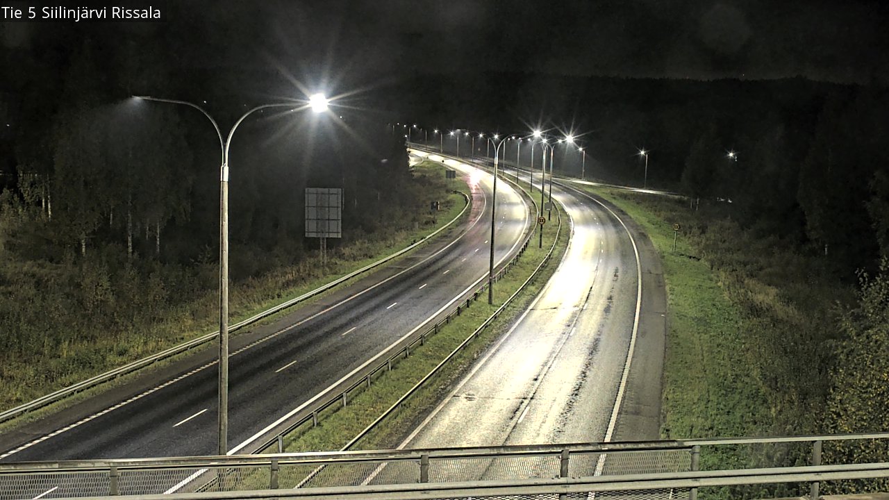 Weather Camera Image Road 5 Siilinjärvi, Rissala, Siilinjärvi, Pohjois-Savo