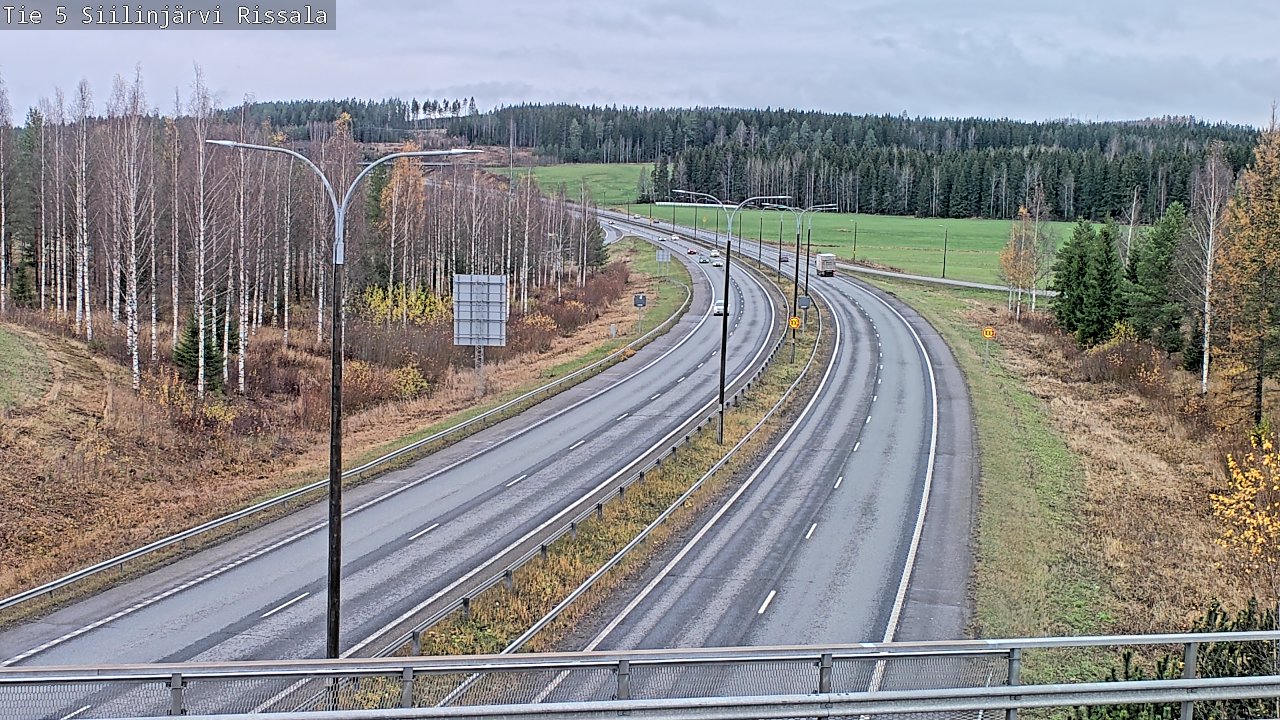 Weather Camera Image Väg 5 Siilinjärvi, Rissala, Siilinjärvi, Pohjois-Savo