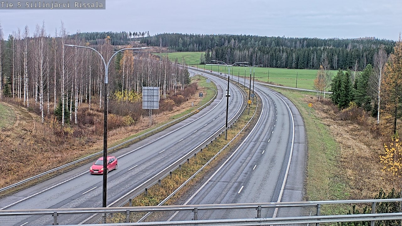 Weather Camera Image Väg 5 Siilinjärvi, Rissala, Siilinjärvi, Pohjois-Savo