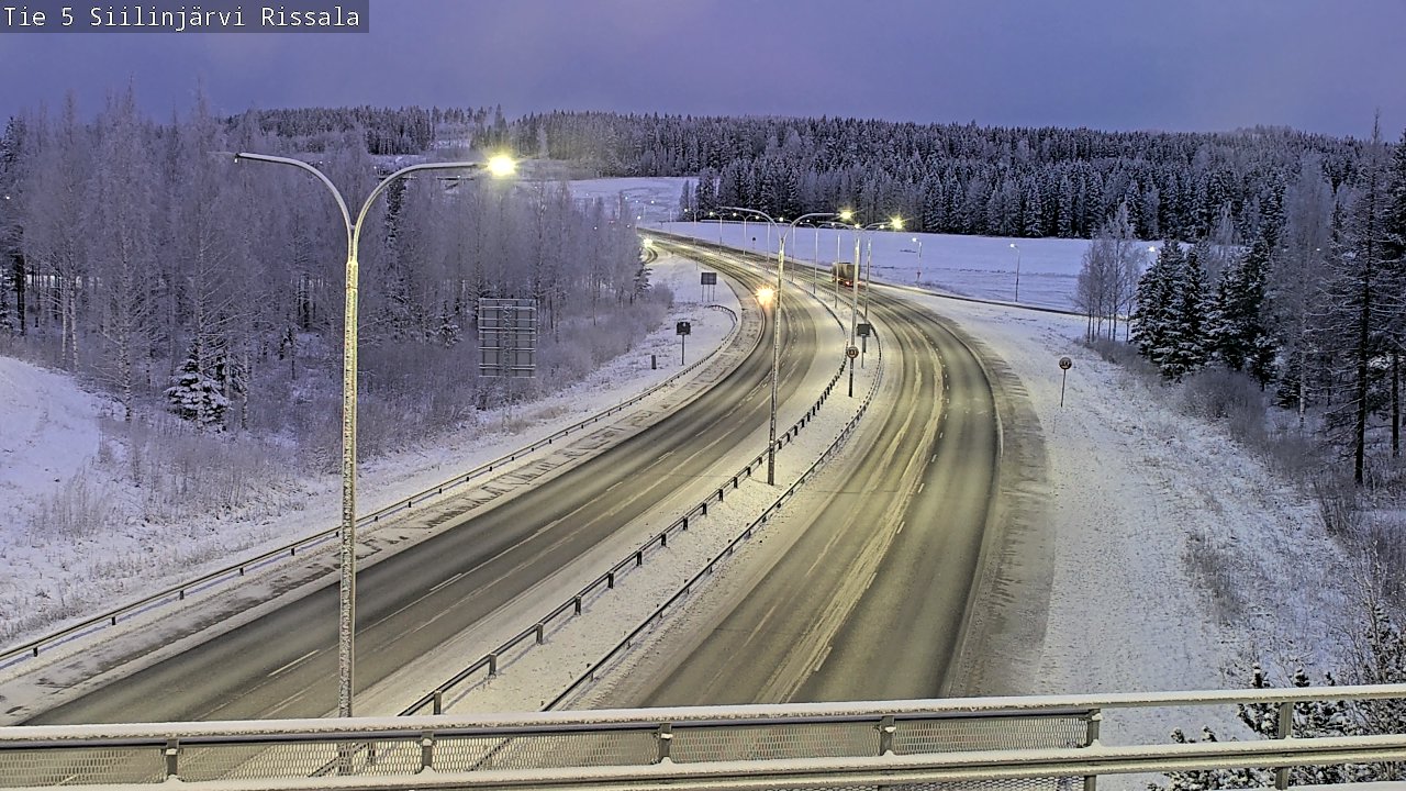 Kelikamerat Kuva Tie 5 Siilinjärvi, Rissala, Siilinjärvi, Pohjois-Savo