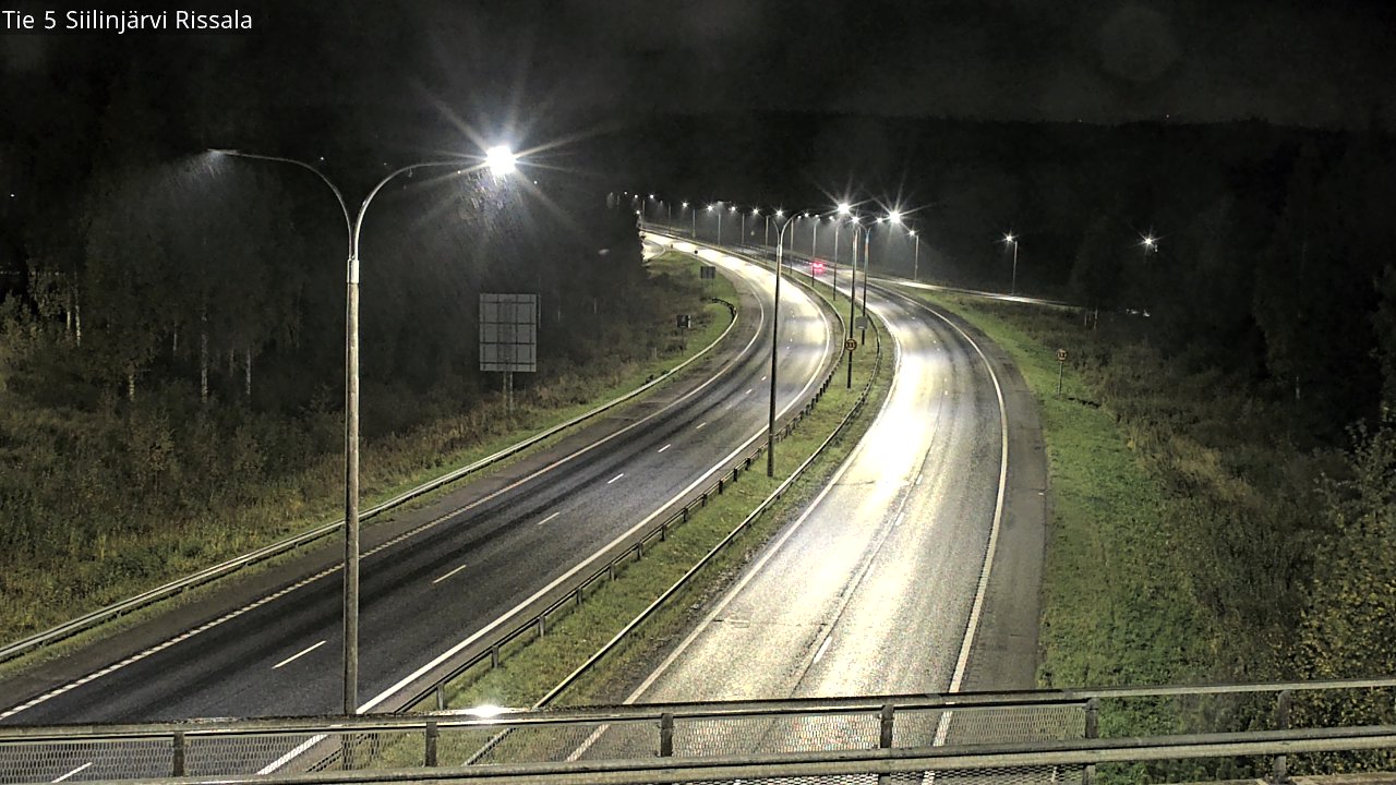 Weather Camera Image Road 5 Siilinjärvi, Rissala, Siilinjärvi, Pohjois-Savo