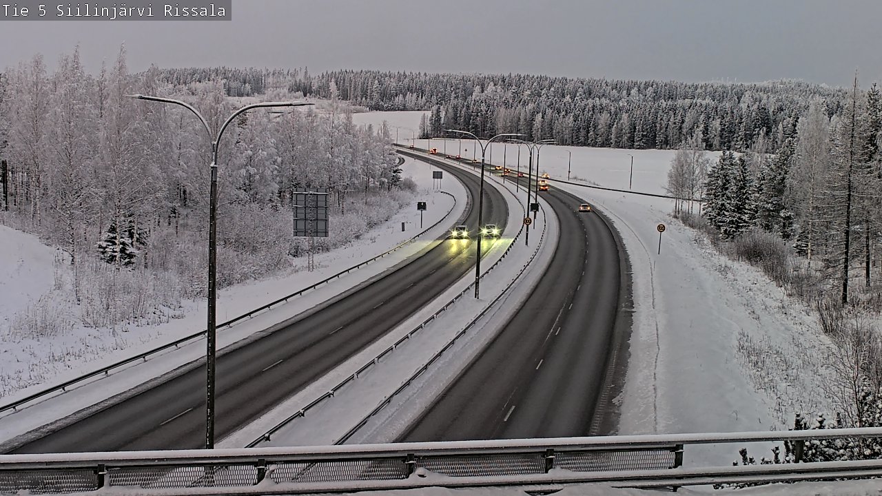 Kelikamerat Kuva Tie 5 Siilinjärvi, Rissala, Siilinjärvi, Pohjois-Savo