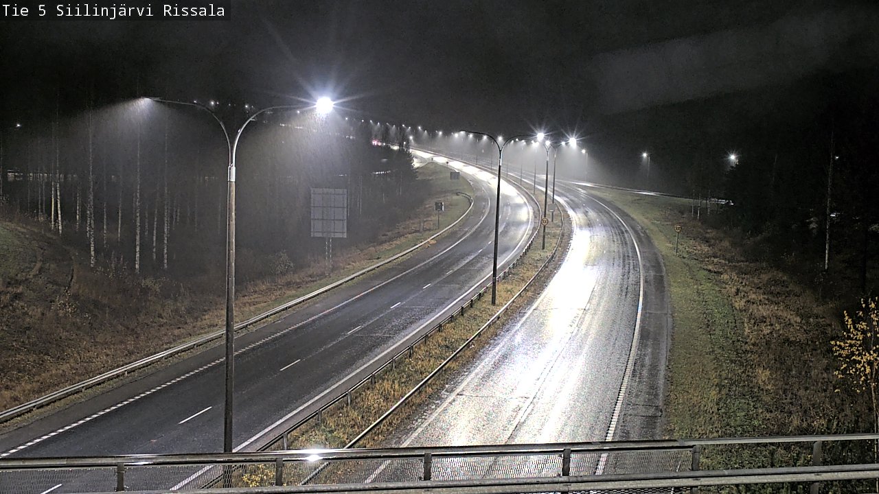 Weather Camera Image Road 5 Siilinjärvi, Rissala, Siilinjärvi, Pohjois-Savo