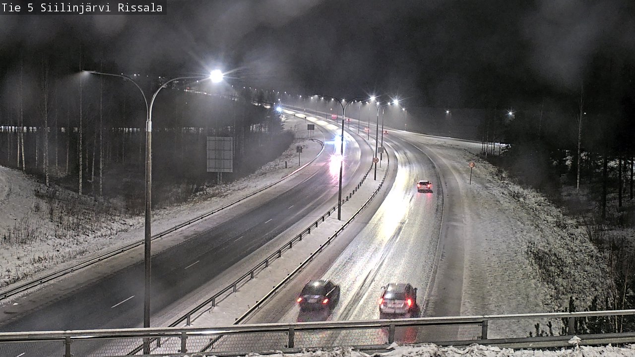 Weather Camera Image Road 5 Siilinjärvi, Rissala, Siilinjärvi, Pohjois-Savo