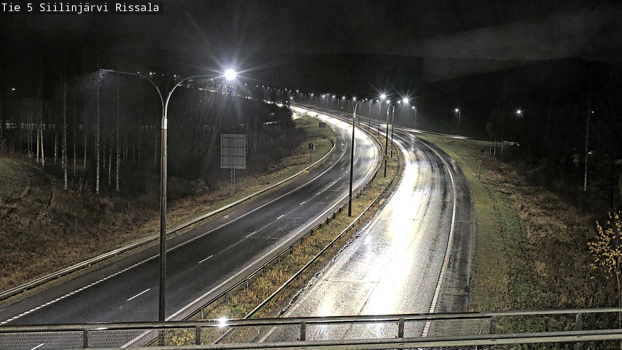 Weather Camera Image Road 5 Siilinjärvi, Rissala, Siilinjärvi, Pohjois-Savo
