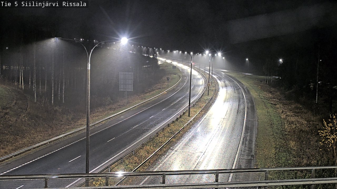 Weather Camera Image Road 5 Siilinjärvi, Rissala, Siilinjärvi, Pohjois-Savo