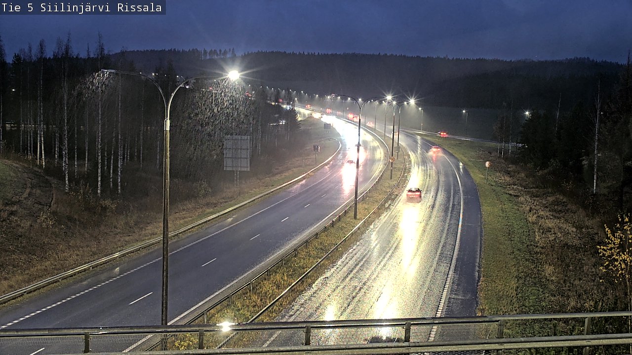 Weather Camera Image Väg 5 Siilinjärvi, Rissala, Siilinjärvi, Pohjois-Savo