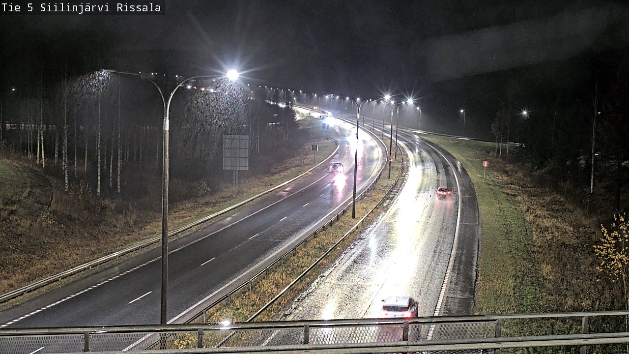 Weather Camera Image Väg 5 Siilinjärvi, Rissala, Siilinjärvi, Pohjois-Savo