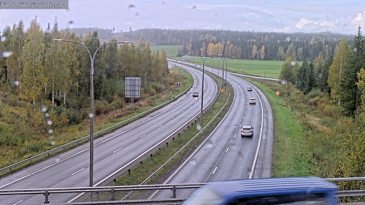 Weather Camera Image Road 5 Siilinjärvi, Rissala, Siilinjärvi, Pohjois-Savo