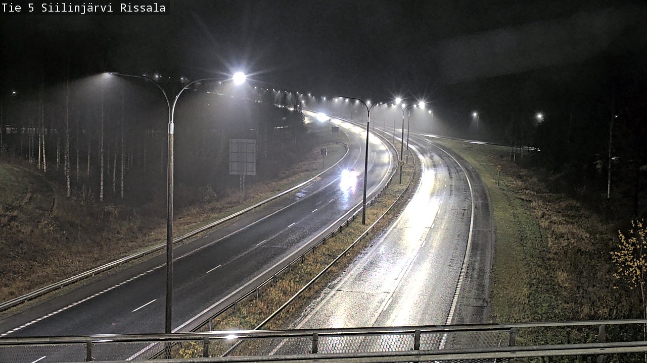 Weather Camera Image Road 5 Siilinjärvi, Rissala, Siilinjärvi, Pohjois-Savo