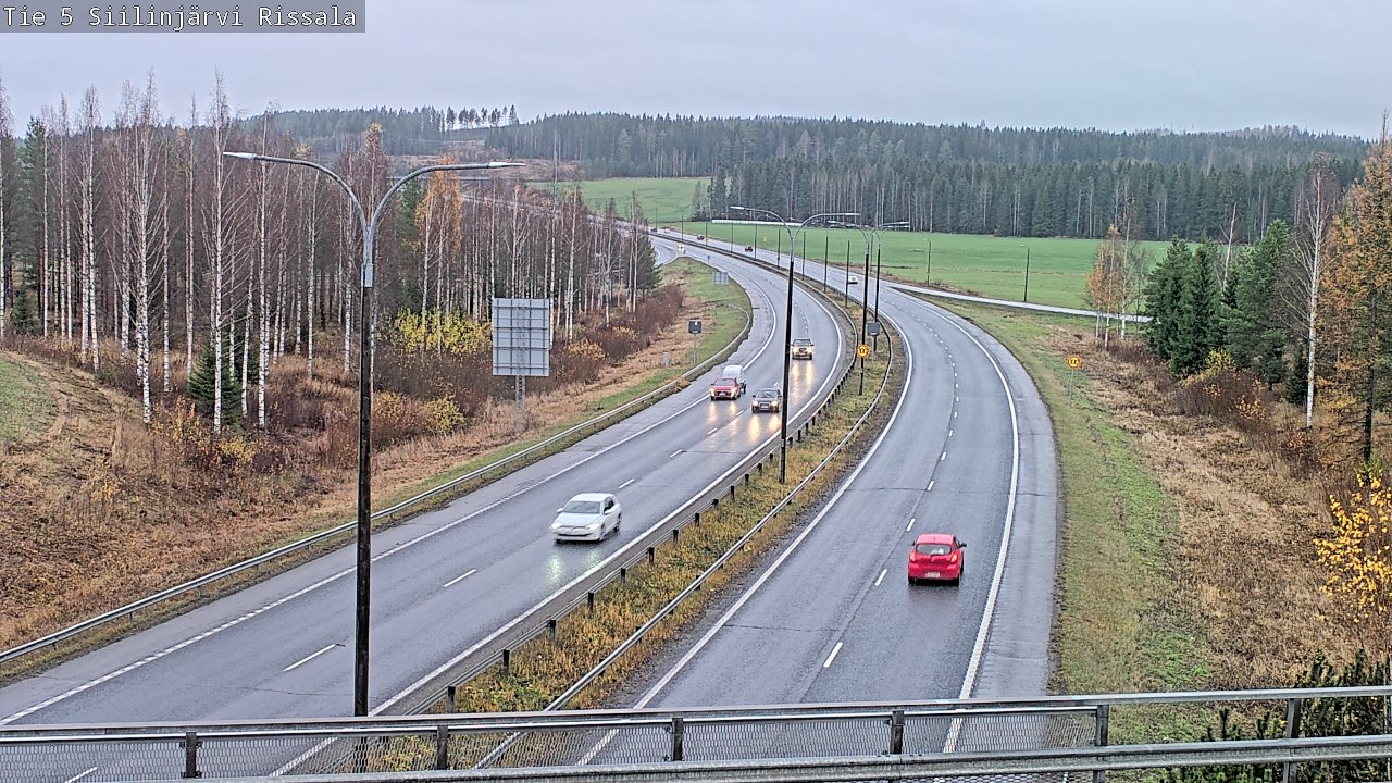 Weather Camera Image Väg 5 Siilinjärvi, Rissala, Siilinjärvi, Pohjois-Savo