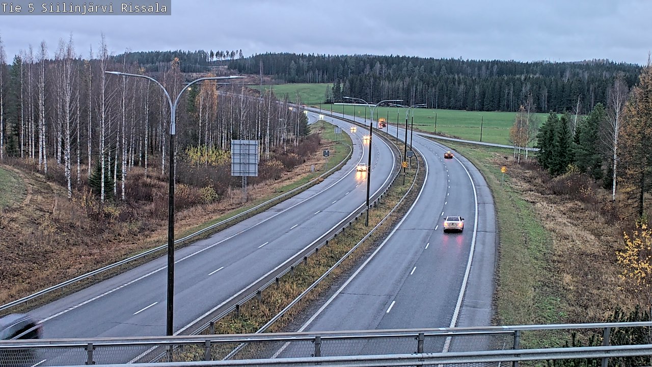 Weather Camera Image Väg 5 Siilinjärvi, Rissala, Siilinjärvi, Pohjois-Savo