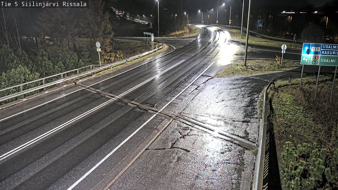 Weather Camera Image Väg 5 Siilinjärvi, Rissala, Siilinjärvi, Pohjois-Savo