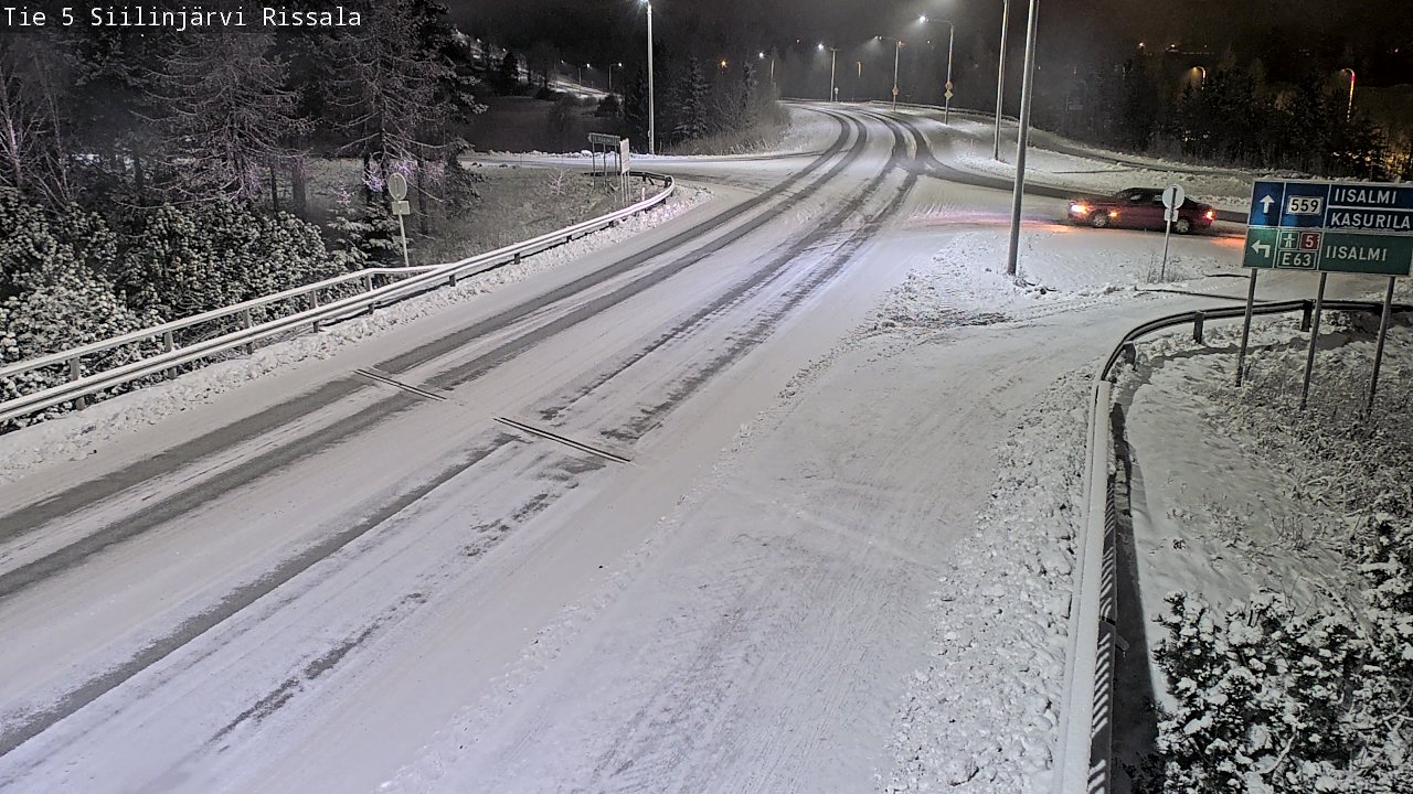 Kelikamerat Kuva Tie 5 Siilinjärvi, Rissala, Siilinjärvi, Pohjois-Savo