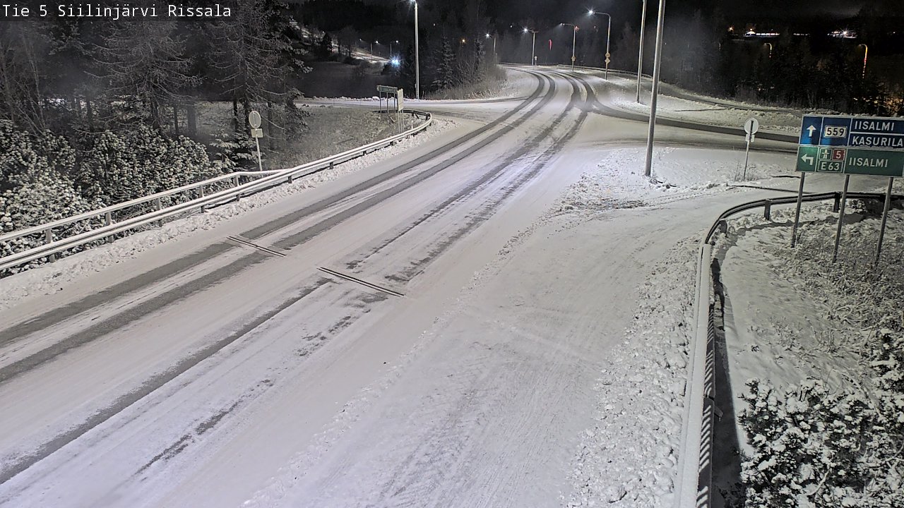 Kelikamerat Kuva Tie 5 Siilinjärvi, Rissala, Siilinjärvi, Pohjois-Savo