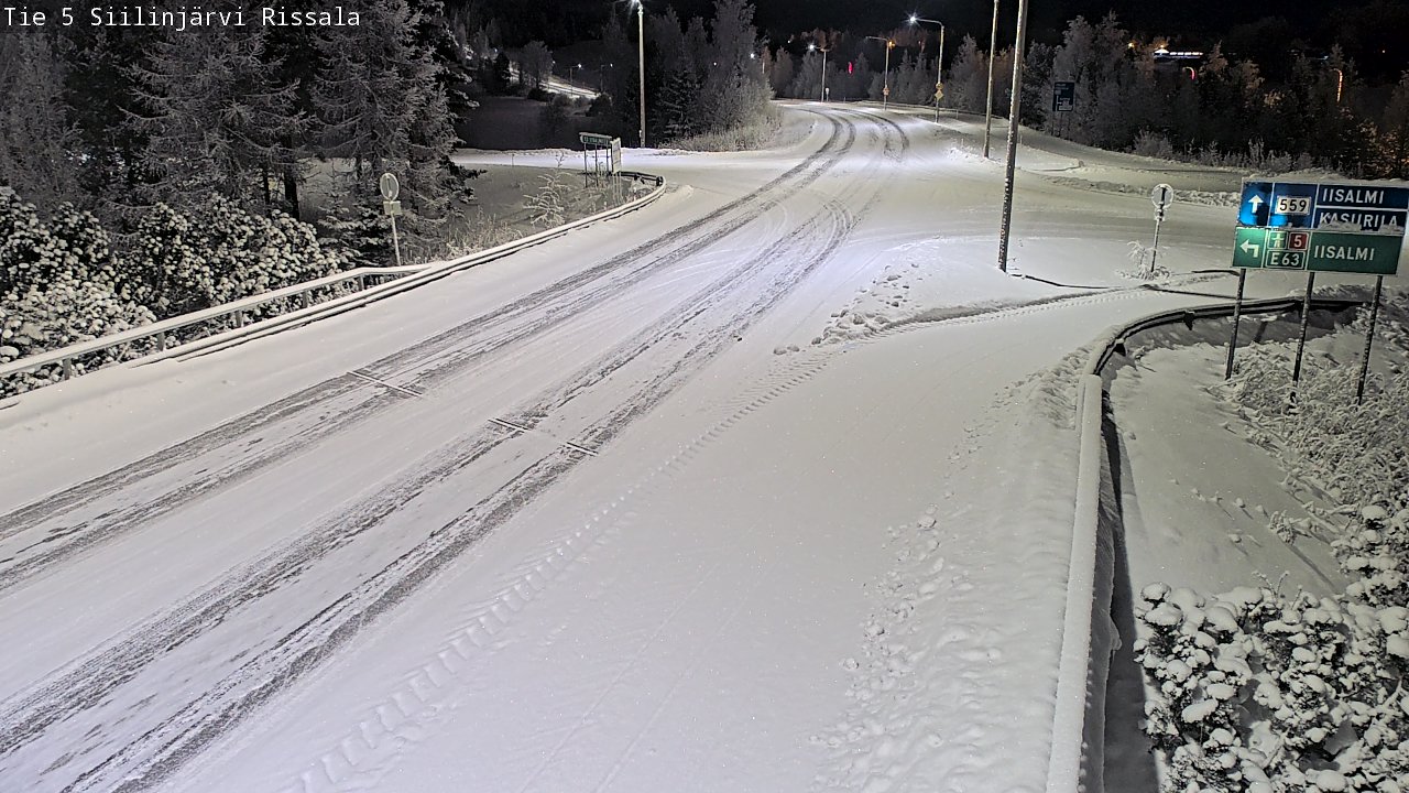 Kelikamerat Kuva Tie 5 Siilinjärvi, Rissala, Siilinjärvi, Pohjois-Savo