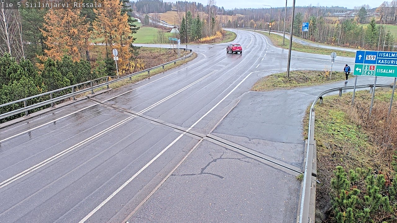 Weather Camera Image Väg 5 Siilinjärvi, Rissala, Siilinjärvi, Pohjois-Savo