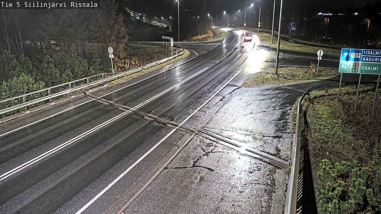 Weather Camera Image Väg 5 Siilinjärvi, Rissala, Siilinjärvi, Pohjois-Savo
