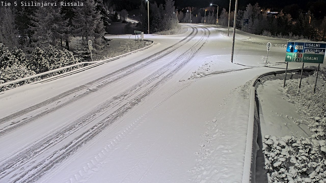 Kelikamerat Kuva Tie 5 Siilinjärvi, Rissala, Siilinjärvi, Pohjois-Savo