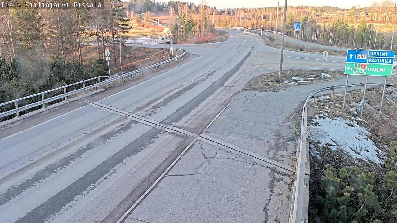 Kelikamerat Kuva Tie 5 Siilinjärvi, Rissala, Siilinjärvi, Pohjois-Savo