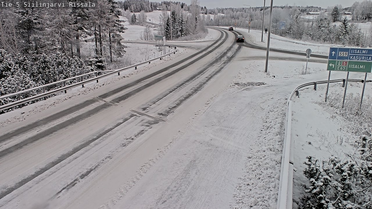 Kelikamerat Kuva Tie 5 Siilinjärvi, Rissala, Siilinjärvi, Pohjois-Savo