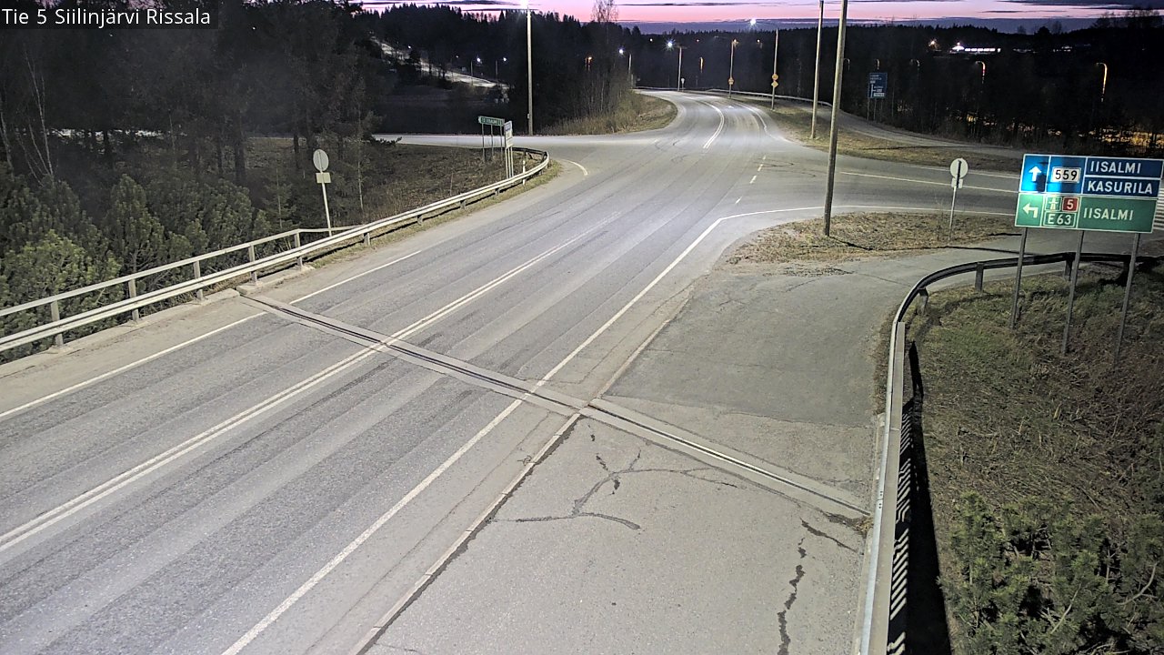 Kelikamerat Kuva Tie 5 Siilinjärvi, Rissala, Siilinjärvi, Pohjois-Savo