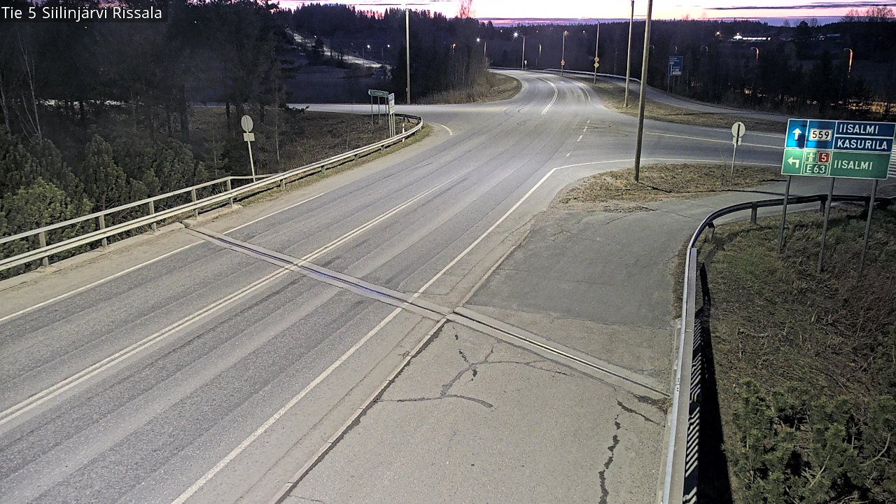 Kelikamerat Kuva Tie 5 Siilinjärvi, Rissala, Siilinjärvi, Pohjois-Savo