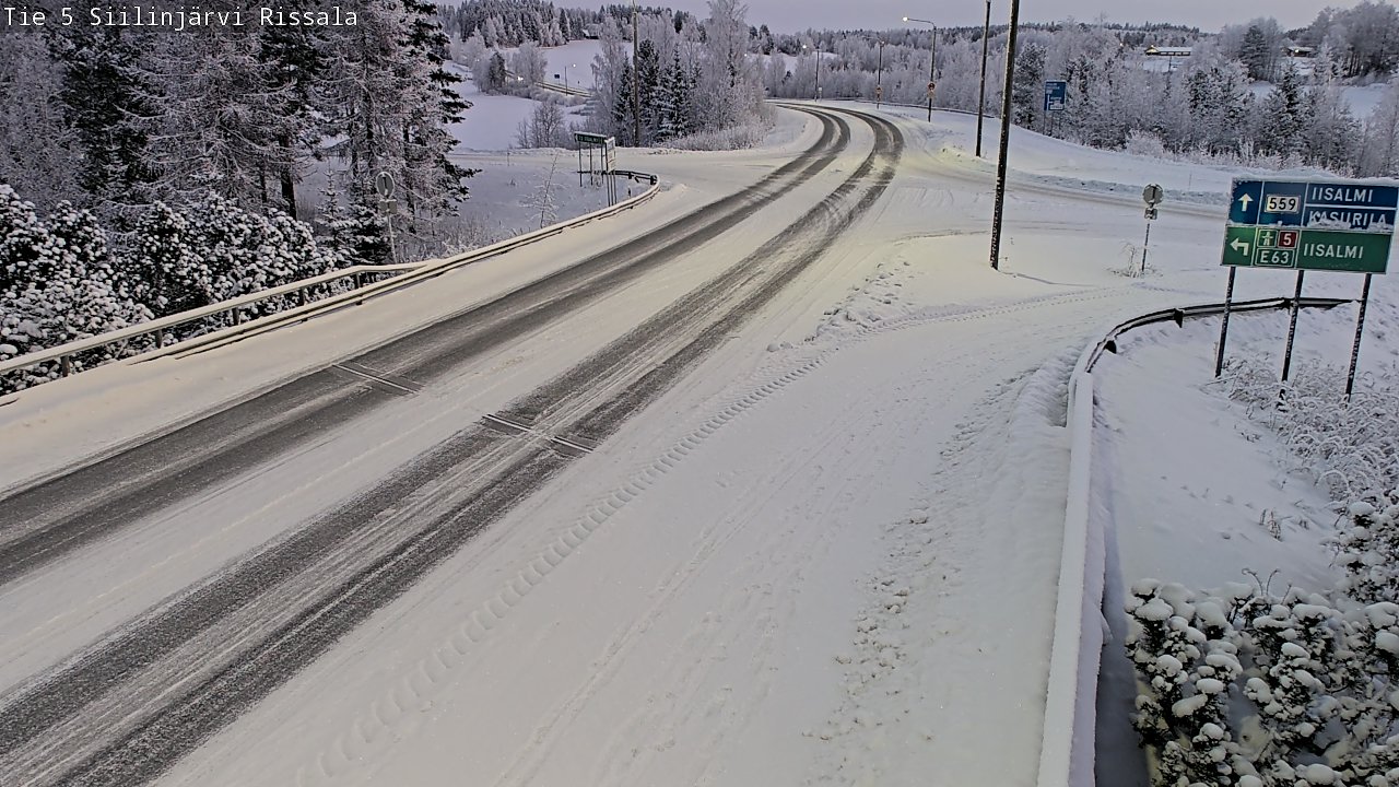 Kelikamerat Kuva Tie 5 Siilinjärvi, Rissala, Siilinjärvi, Pohjois-Savo