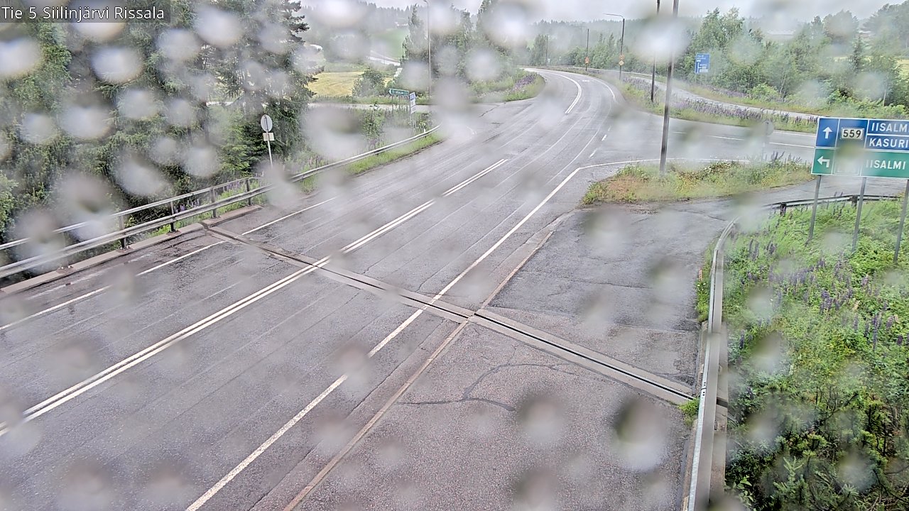 Weather Camera Image Väg 5 Siilinjärvi, Rissala, Siilinjärvi, Pohjois-Savo