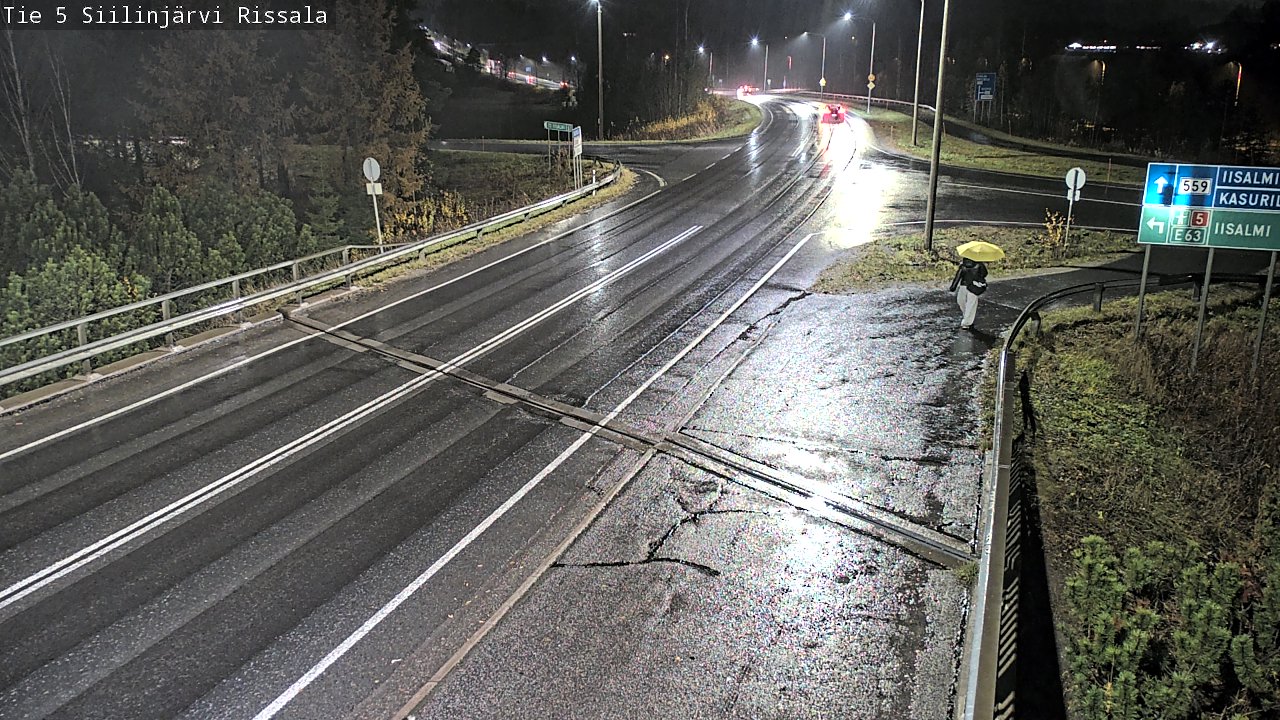 Weather Camera Image Väg 5 Siilinjärvi, Rissala, Siilinjärvi, Pohjois-Savo