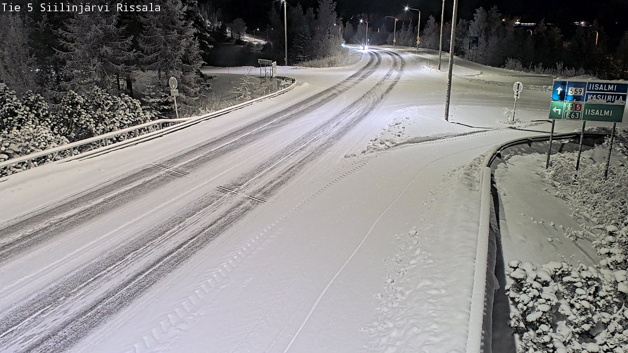 Kelikamerat Kuva Tie 5 Siilinjärvi, Rissala, Siilinjärvi, Pohjois-Savo