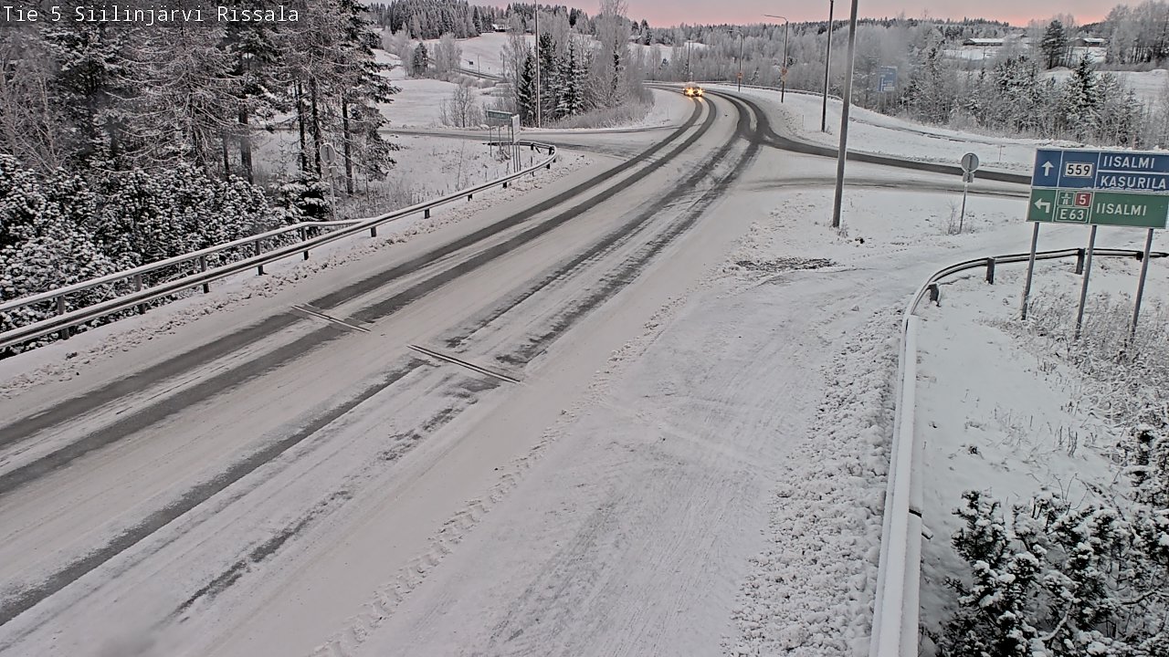 Kelikamerat Kuva Tie 5 Siilinjärvi, Rissala, Siilinjärvi, Pohjois-Savo