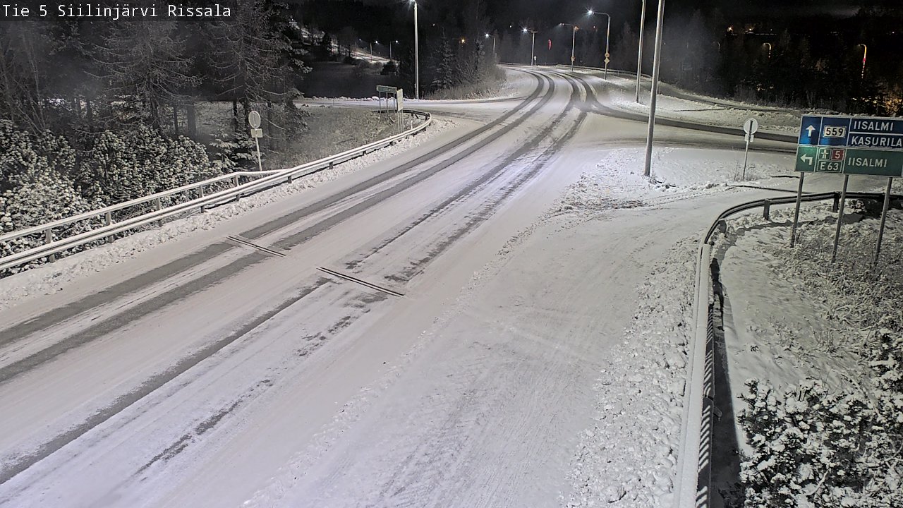 Kelikamerat Kuva Tie 5 Siilinjärvi, Rissala, Siilinjärvi, Pohjois-Savo