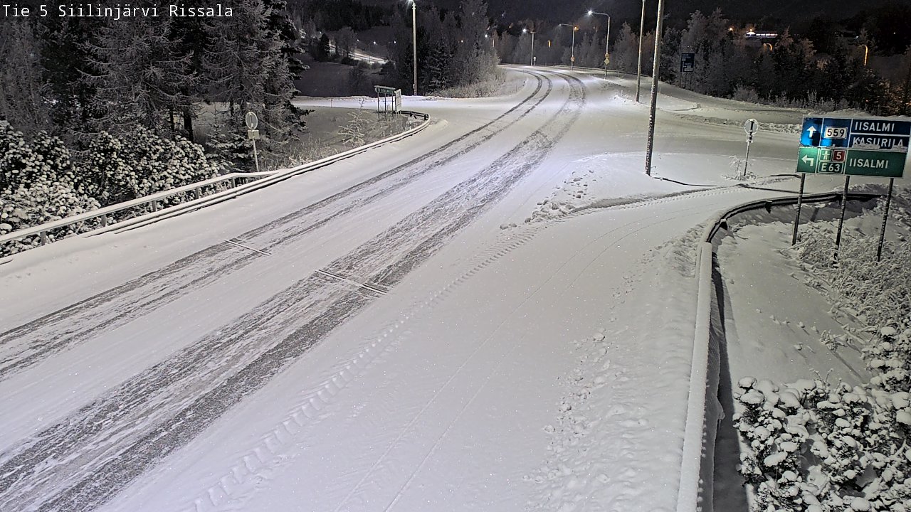 Kelikamerat Kuva Tie 5 Siilinjärvi, Rissala, Siilinjärvi, Pohjois-Savo