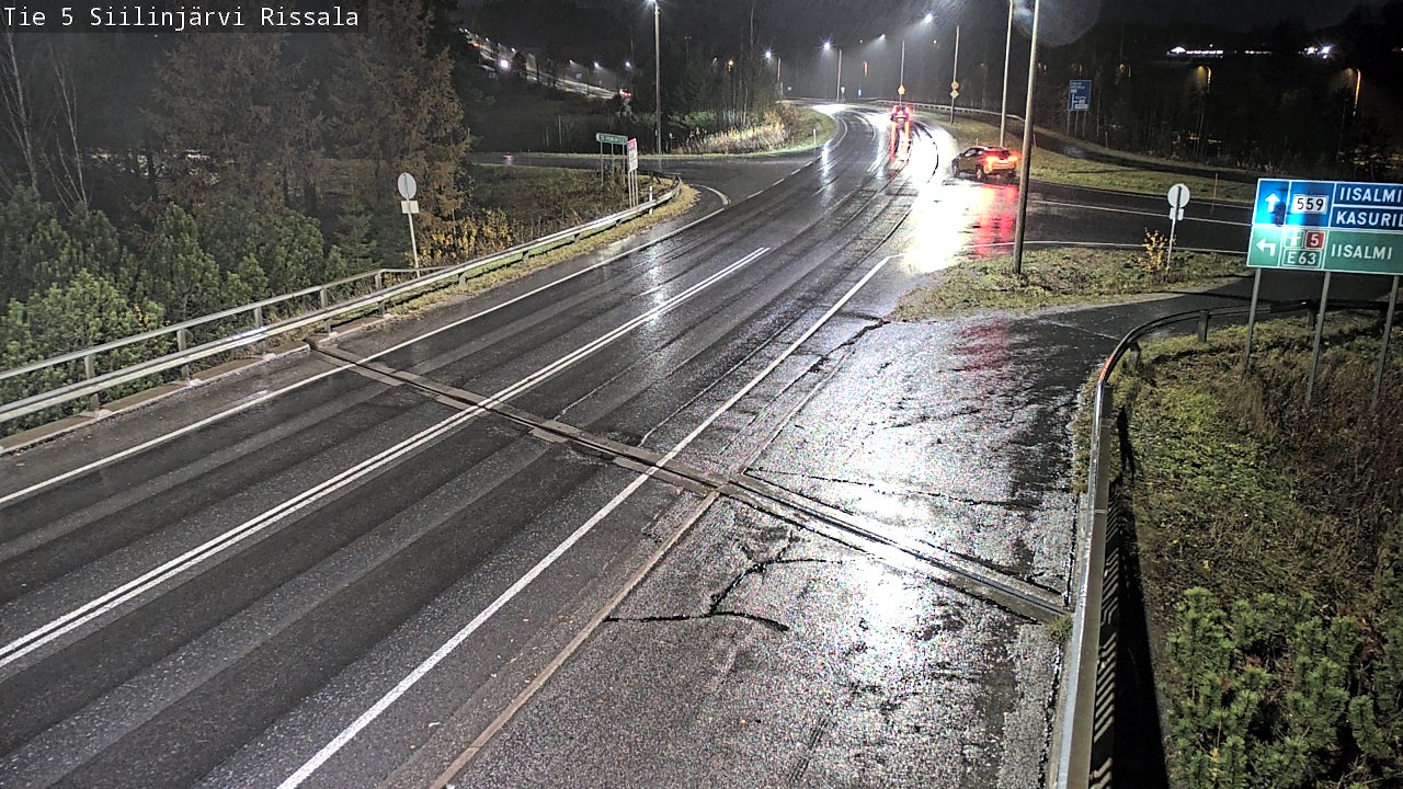 Weather Camera Image Väg 5 Siilinjärvi, Rissala, Siilinjärvi, Pohjois-Savo