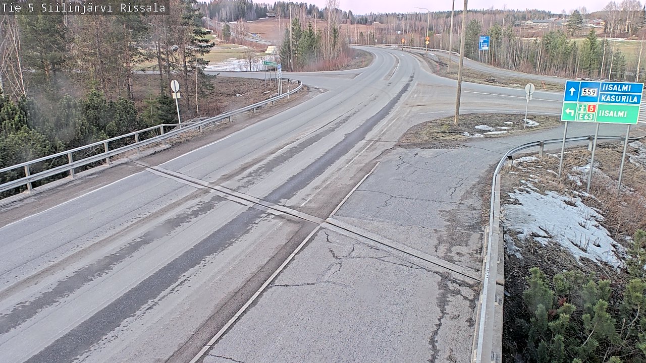 Kelikamerat Kuva Tie 5 Siilinjärvi, Rissala, Siilinjärvi, Pohjois-Savo