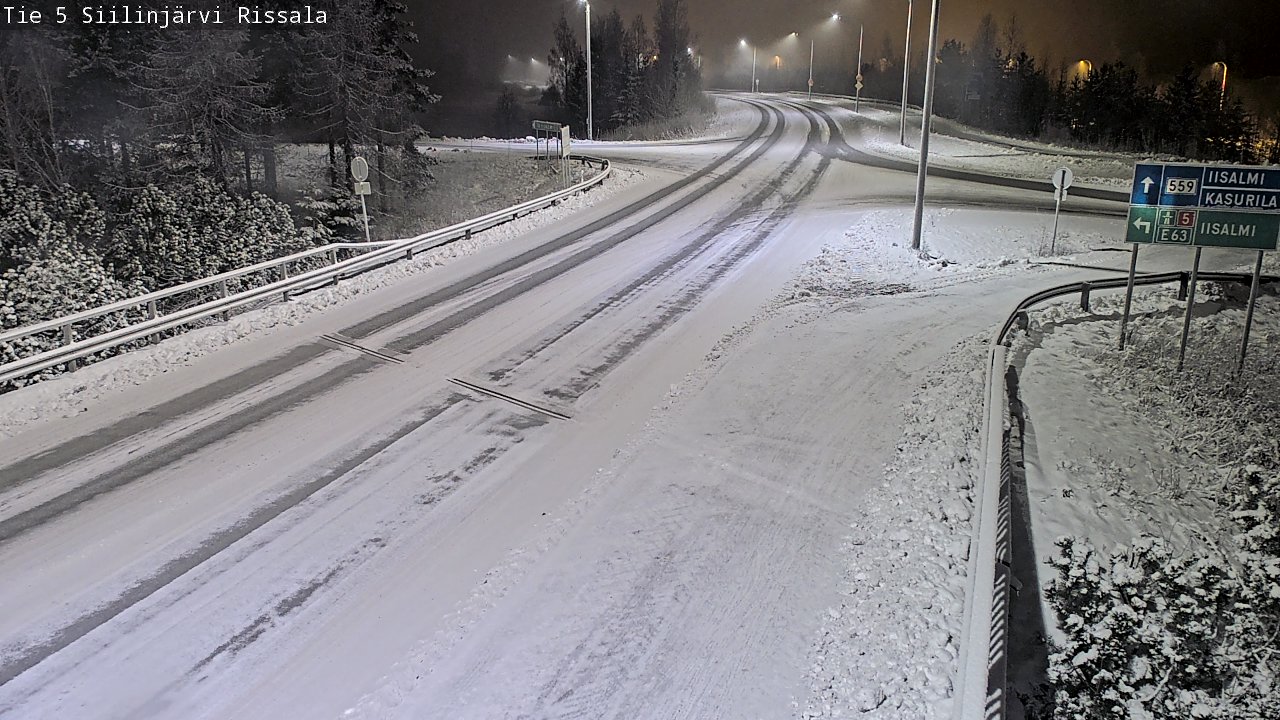 Kelikamerat Kuva Tie 5 Siilinjärvi, Rissala, Siilinjärvi, Pohjois-Savo