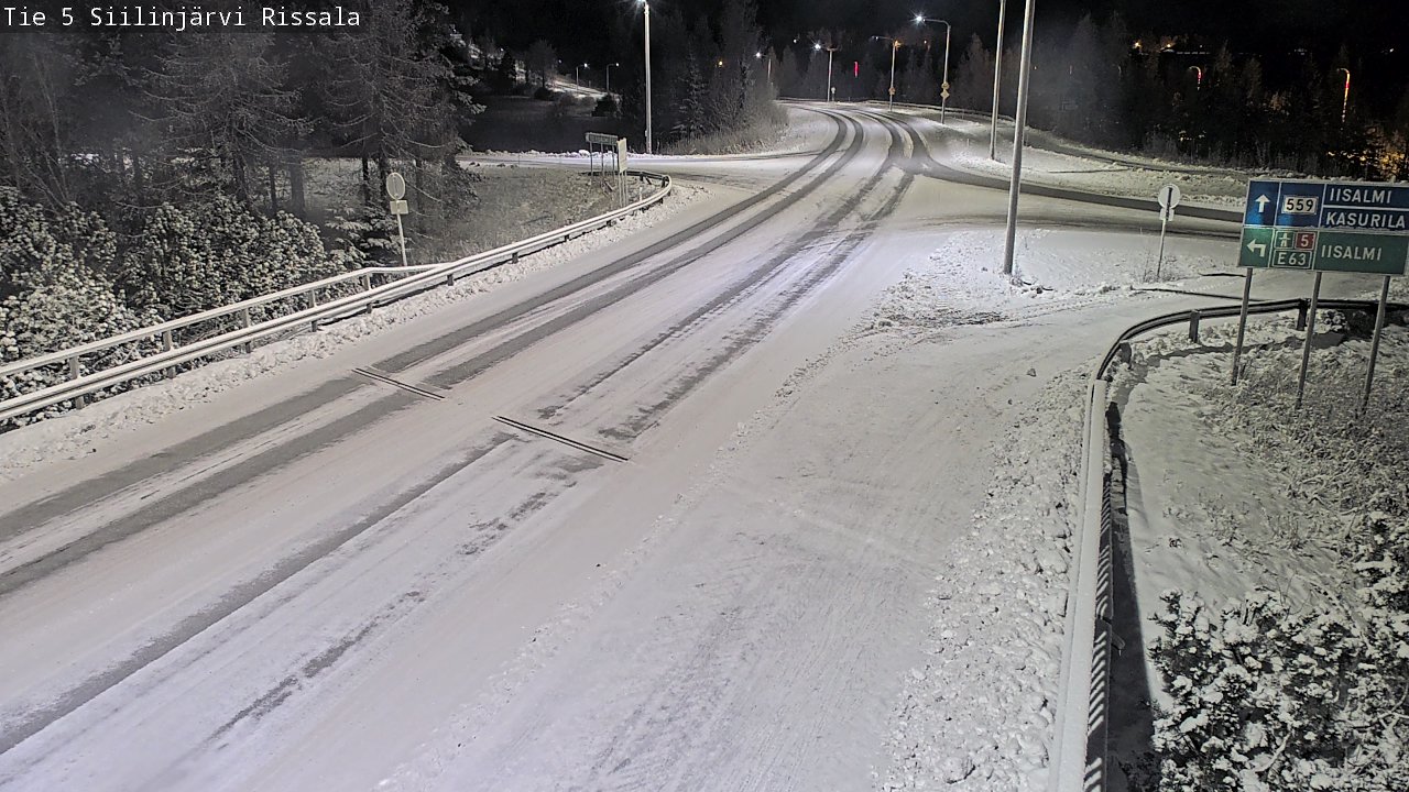 Kelikamerat Kuva Tie 5 Siilinjärvi, Rissala, Siilinjärvi, Pohjois-Savo