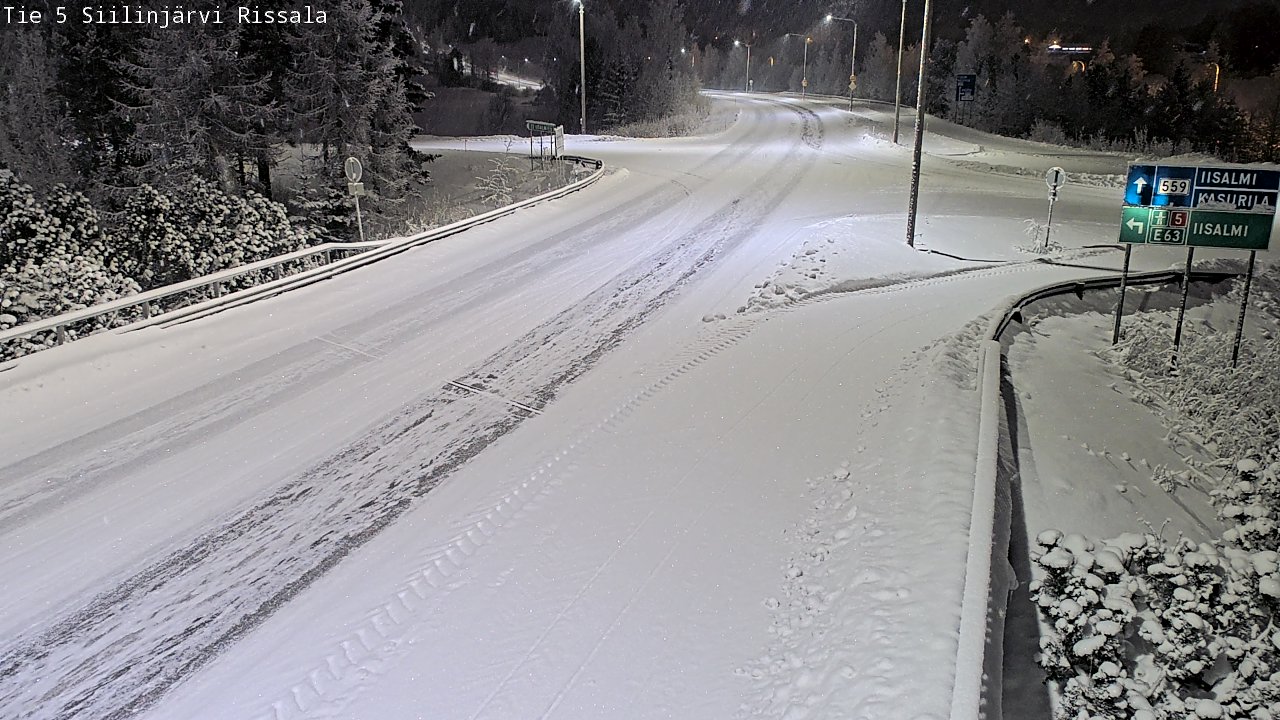 Kelikamerat Kuva Tie 5 Siilinjärvi, Rissala, Siilinjärvi, Pohjois-Savo